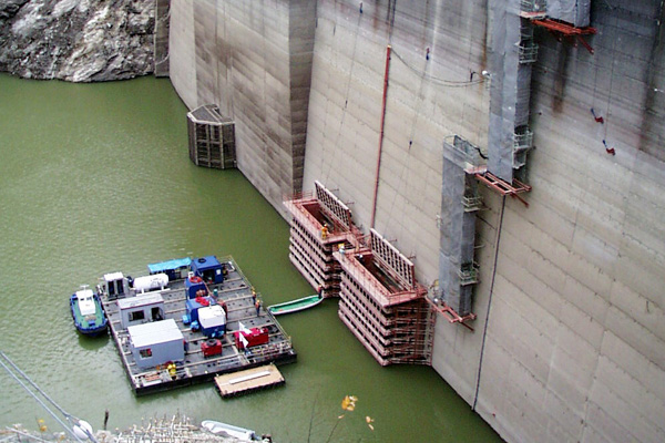 ダム・水力発電所のメンテナンス